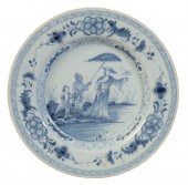 AN ENGLISH DELFTWARE “DAME AU