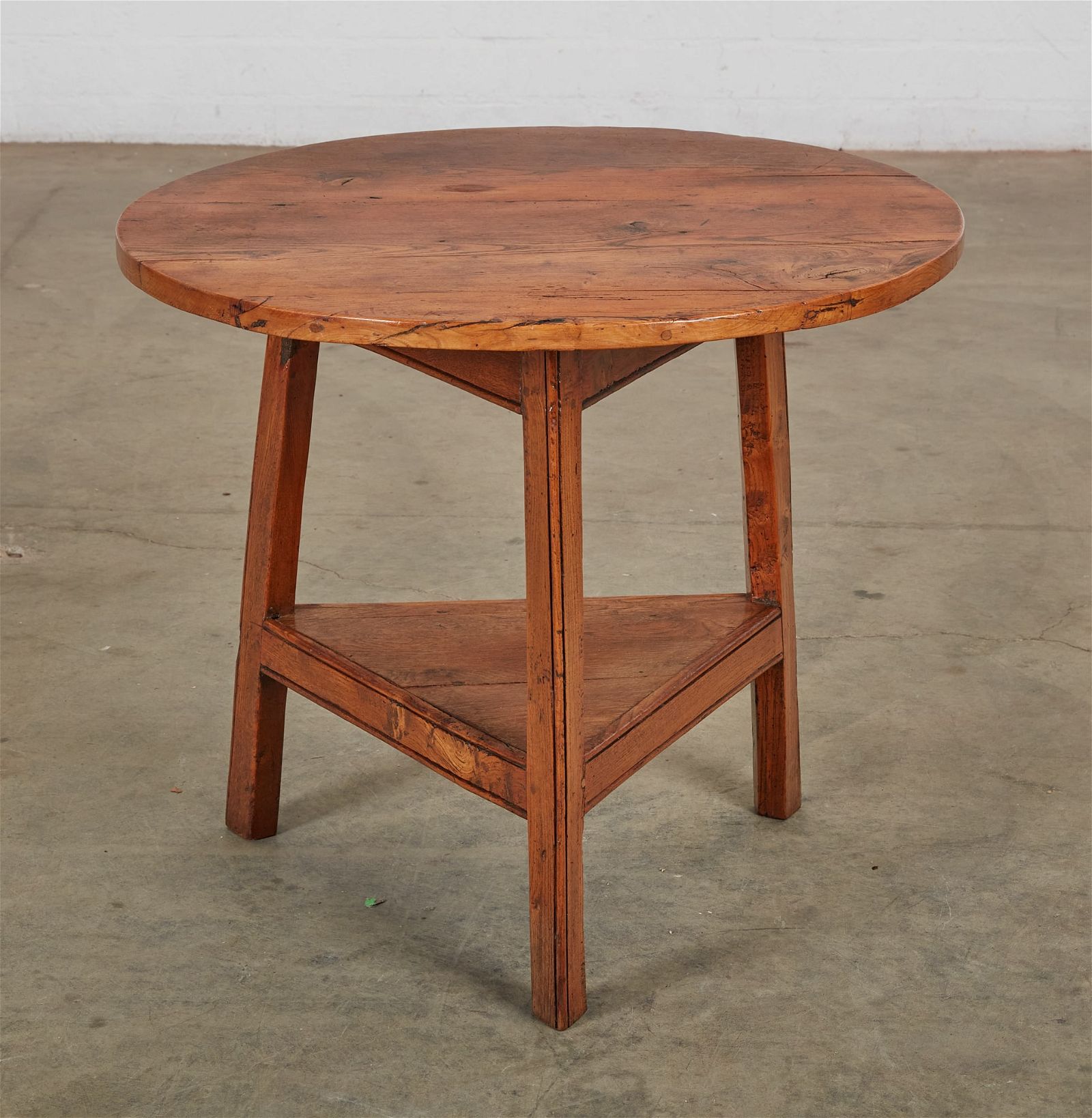 AN ENGLISH ELM AND OAK CRICKET