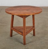 AN ENGLISH ELM AND OAK CRICKET