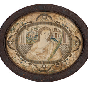 An English Embroidered Portrait