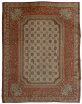 AN ENGLISH FLATWEAVE RUGAn Eng