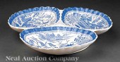 An English Ironstone Blue Tran
