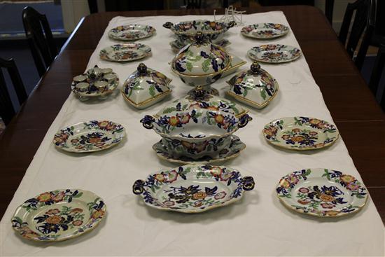 An English ironstone china part