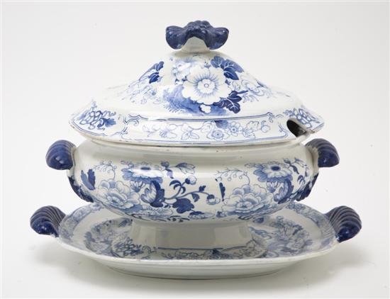 An English Ironstone Tureen and