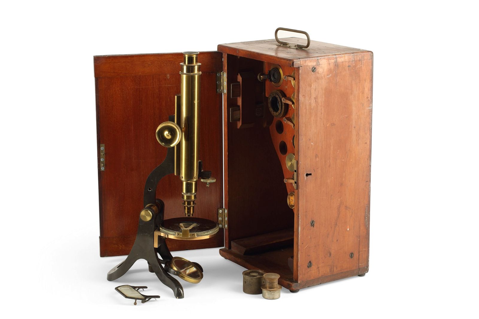 AN ENGLISH LACQUERED BRASS