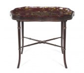 An English Lacquered Tray on S