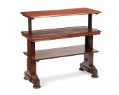 AN ENGLISH MAHOGANY BUTLER'S S