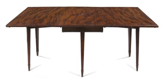 *An English Mahogany Drop-Leaf