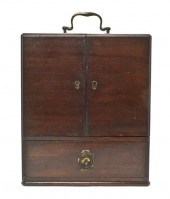 An English Mahogany Pharmacist