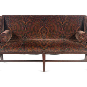 An English Mahogany Sofa 19th