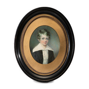 An English Miniature Portrait Circa