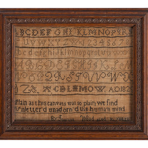 An English Needlework Alphabet