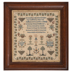 An English Needlework Mourning