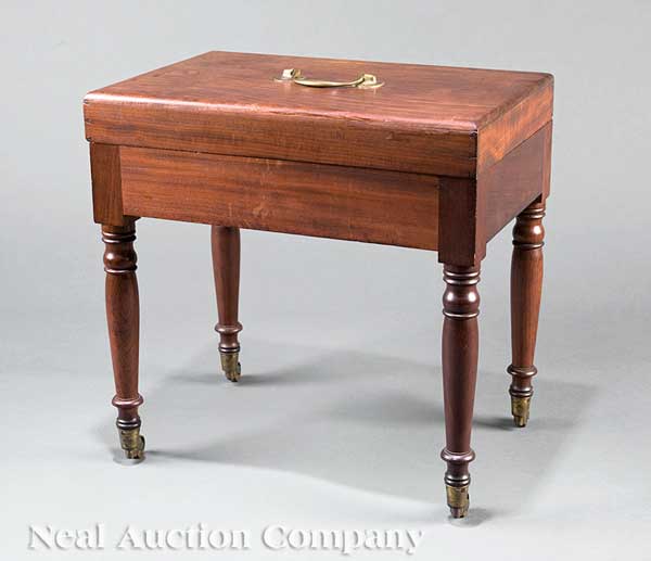 An English or American Mahogany