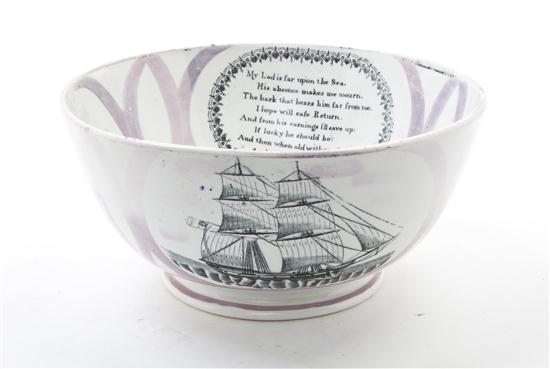 * An English Pearlware Bowl