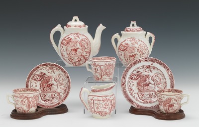 An English Porcelain Child's Tea