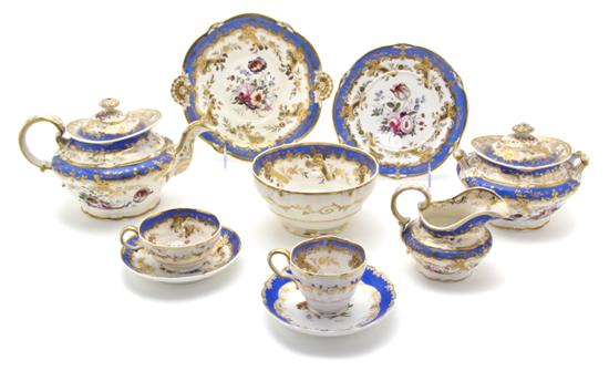 An English Porcelain Dessert