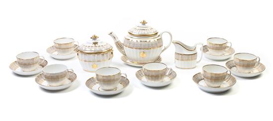 An English Porcelain Dessert
