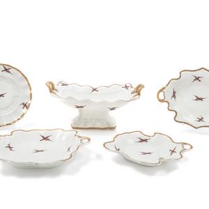 An English Porcelain Dessert