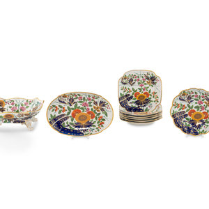 An English Porcelain Dessert
