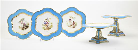 An English Porcelain Dessert