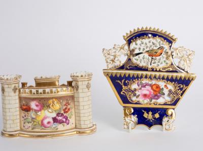 An English porcelain spill