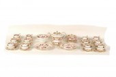 An English porcelain tea servi