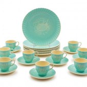 An English Porcelain Tea Servi
