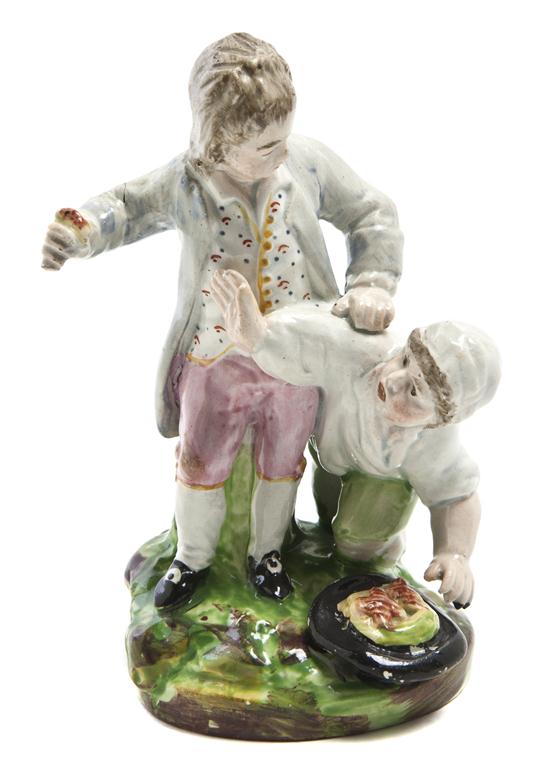 *An English Pottery Figural Group