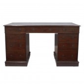 AN ENGLISH REGENCY MAHOGANY PE