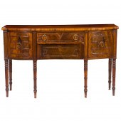 AN ENGLISH REGENCY MAHOGANY SI