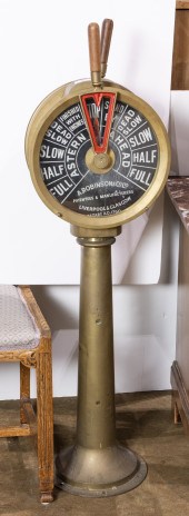 AN ENGLISH ROBINSON'S BRASS SH