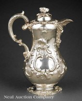 An English Rococo Revival Silv