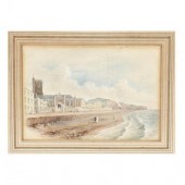 AN ENGLISH SCHOOL WATERCOLOR O