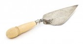 An English Silver and Ivory Pr