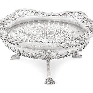An English Silver Centerpiece