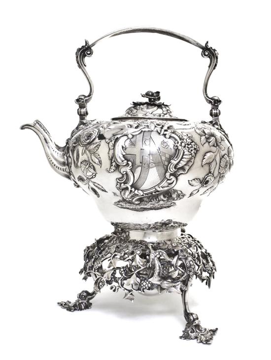 An English Silver Hot Water