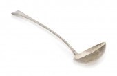 *An English Silver Ladle Thoma