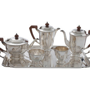 An English Silver Six-Piece