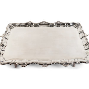 An English Silver Two-Handled