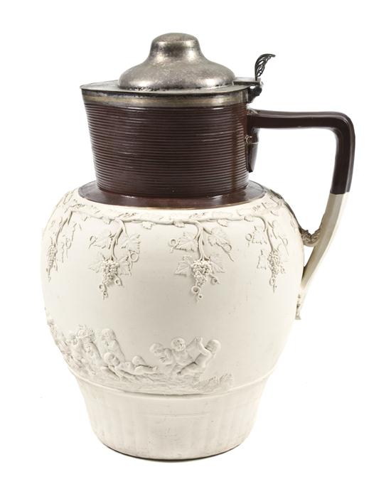 An English Silverplate Mounted