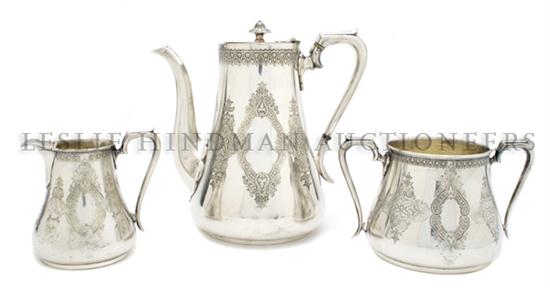 An English Silverplate Tea