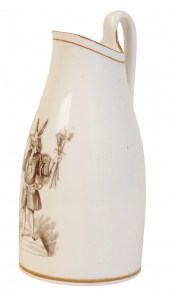 AN ENGLISH SLENDER JUG circa 1