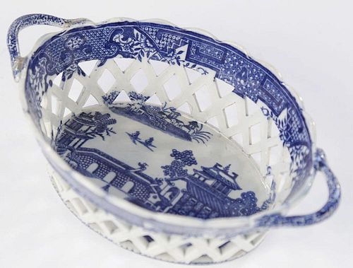 AN ENGLISH SOFT PASTE PORCELAIN