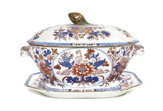 An English Spode Stone China Lidded