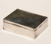 An English sterling box by Mat