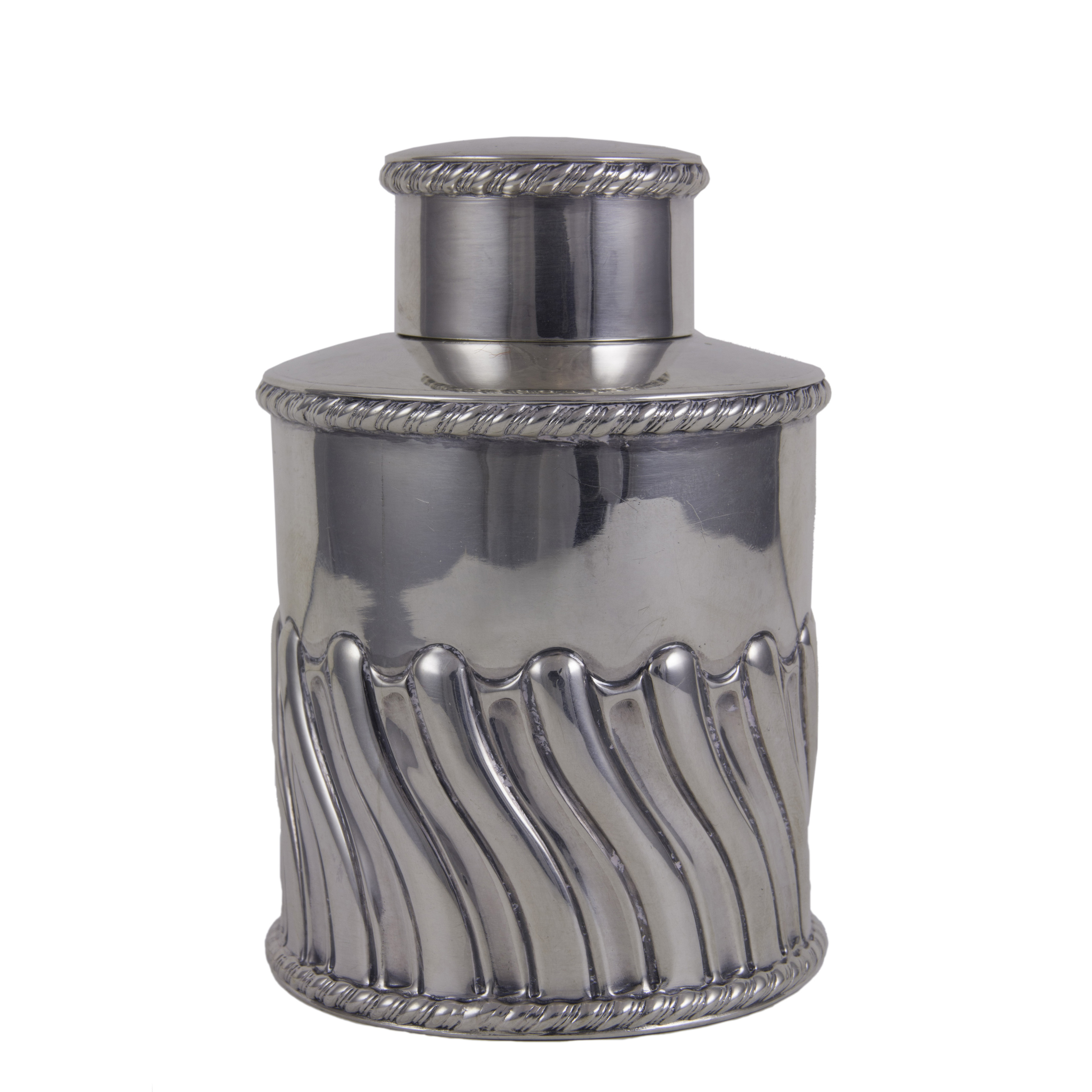 AN ENGLISH STERLING COVERED TEA