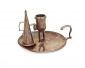 AN ENGLISH STERLING SILVER CHA