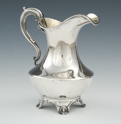 An English Sterling Silver Cream