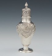 An English Sterling Silver Muf